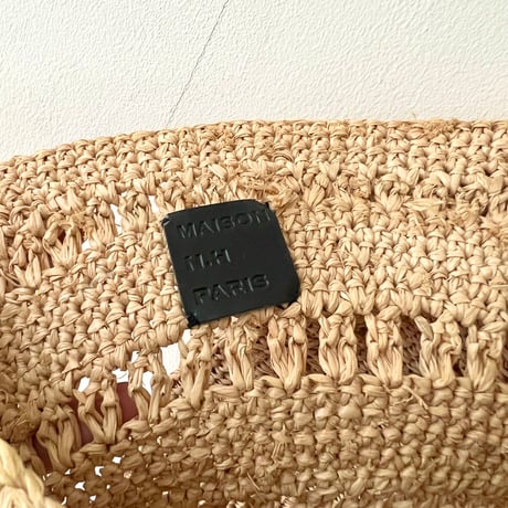 MAISON N.H Paris Circle Bag ( Natural : L )