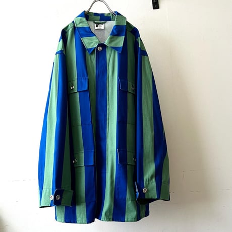 Black History Month Stripe Pattern Cotton JKT