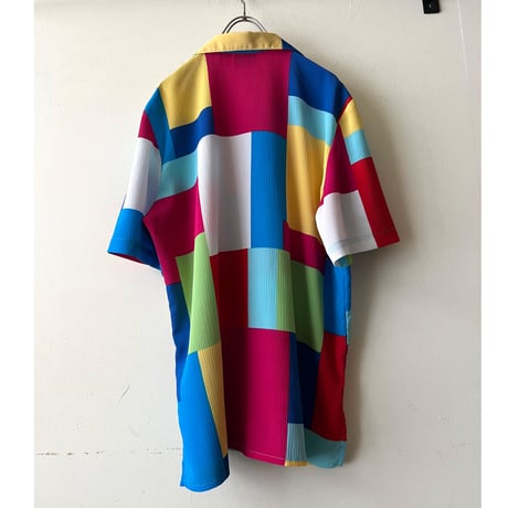 90's US Switch Design Open Collar Shirt