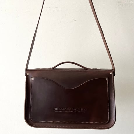 The Leather Satchel Co. 2way Leather Shoulder Bag (made in Liverpool ,England)