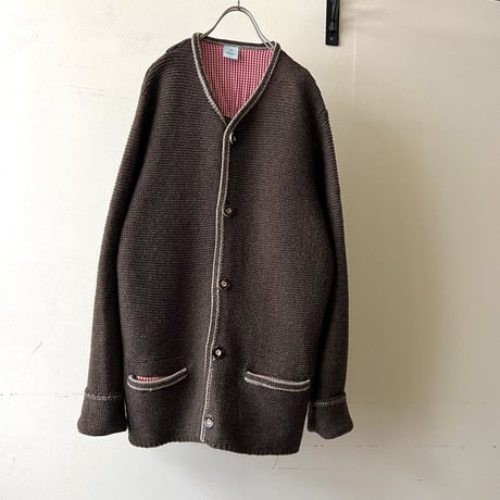 Euro Vintage Tyrolean Knit Cardigan