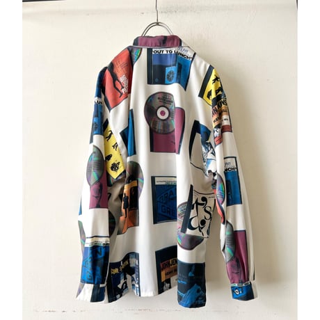 Vintage Jazz CD Pattern Shirt