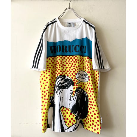 adidas × Fiorucci Big Print Long Tee