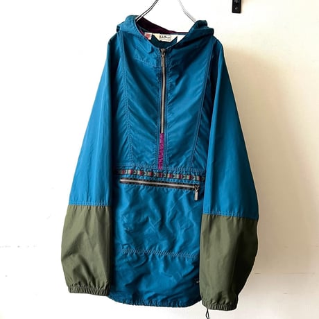 80's L.L.Bean Nylon Anorak Parka (made in USA)