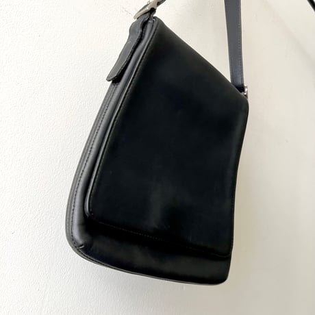 00's Old COACH Flap Hand Bag (made in USA)