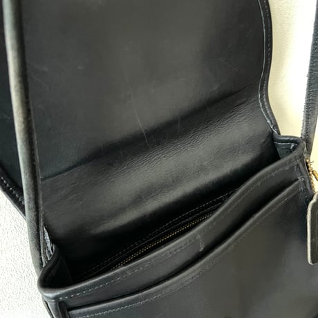 90's OLD COACH Flap Shoulder Bag ( made in USA )