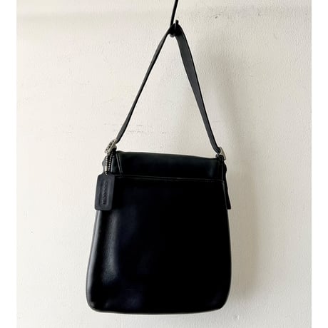 00's Old COACH Flap Hand Bag (made in USA)