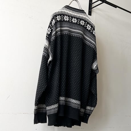 Dale of Norway Nordic Pattern Knit Cardigan