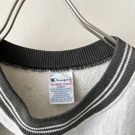 90's Champion Reverse Weave Embroidery Logo Sweat (made in USA)