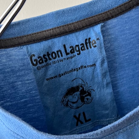 Euro Gaston Lagaffe Print Long Sleeve Shirt