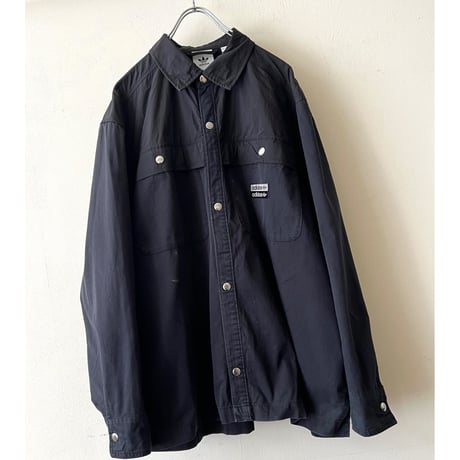 adidas Nylon & Cotton Panel Shirt