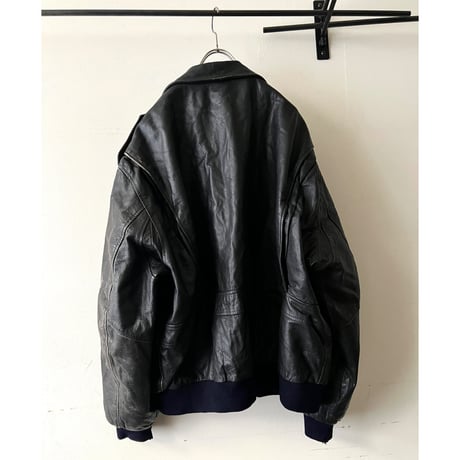 80-90's Euro A-2 type Leather JKT