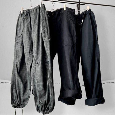 US ARMY "Black-Dyed Remake" Night Desert Camo Oyer Pants (deadstock)