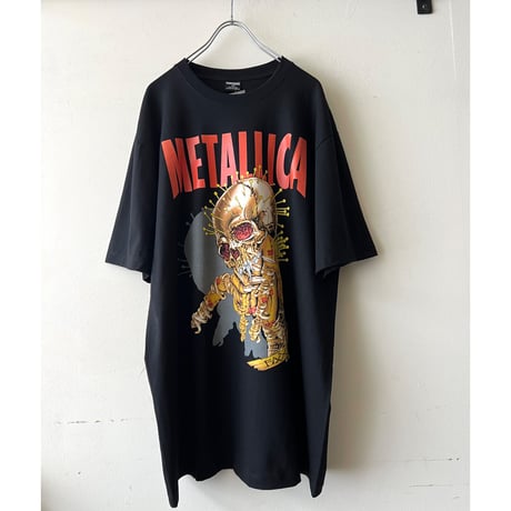 Import Glow in the dark Band Print Tee " METALLICA "