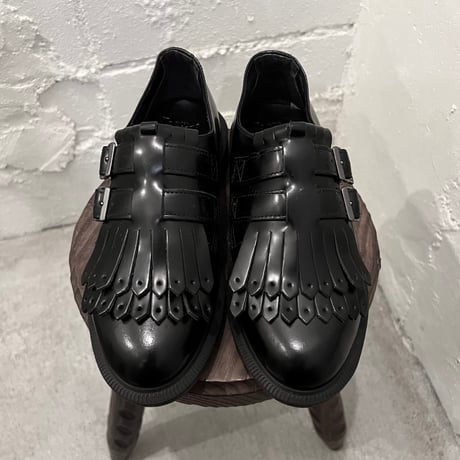 Dr.Marten's ELLARIA Double Monk Strap Shoe (size : uk5/24.0cm)