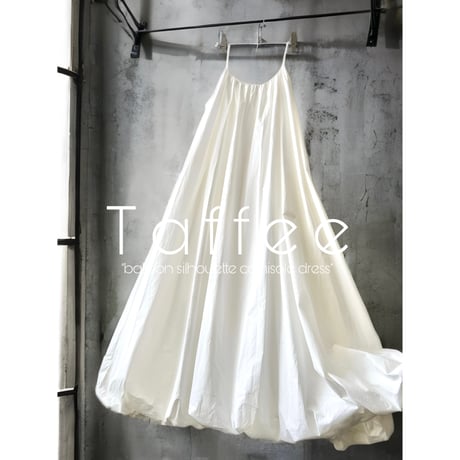 Balloon Silhouette Camisole Long Dress