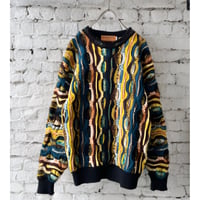 80-90's Euro 3D Knit Sweater