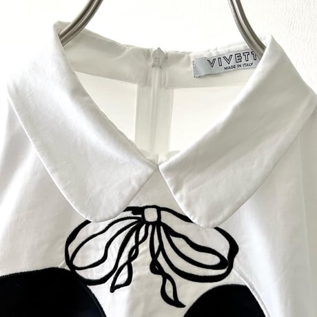 VIVETTA Embroidery Design Blouse