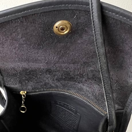 00's COACH Leather Shoulder Bag (made in USA)