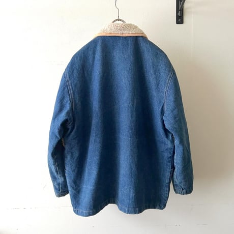 80-90's Euro Boa Denim JKT (made in Italy)