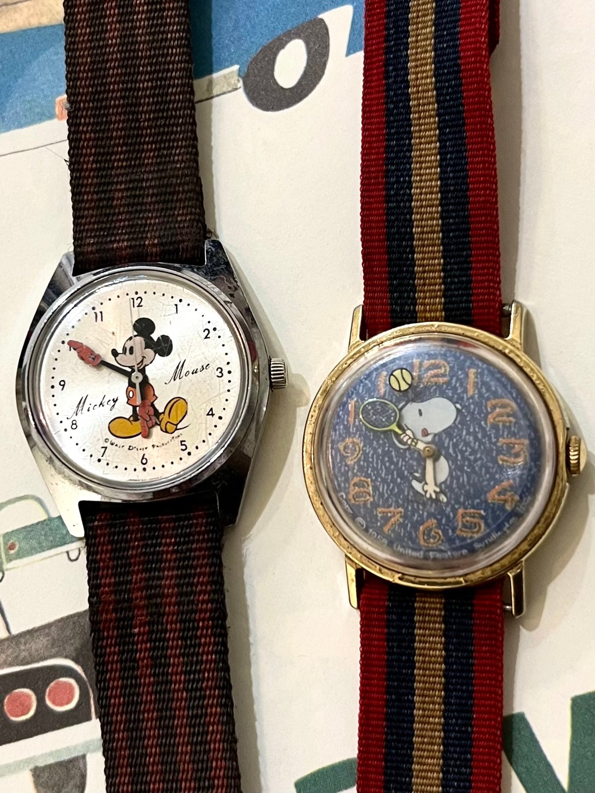 ︎ 50-60's Vintage Snoopy 手巻き腕時計 | Taffee onlin