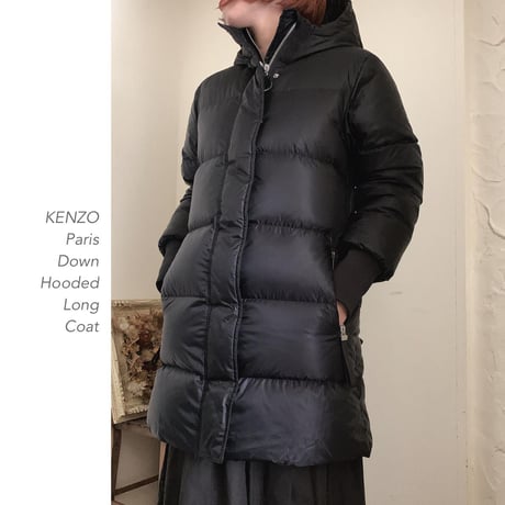 KENZO Paris Down Hooded コート