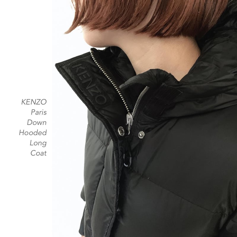 KENZO Paris Down Hooded コート | Taffee online store