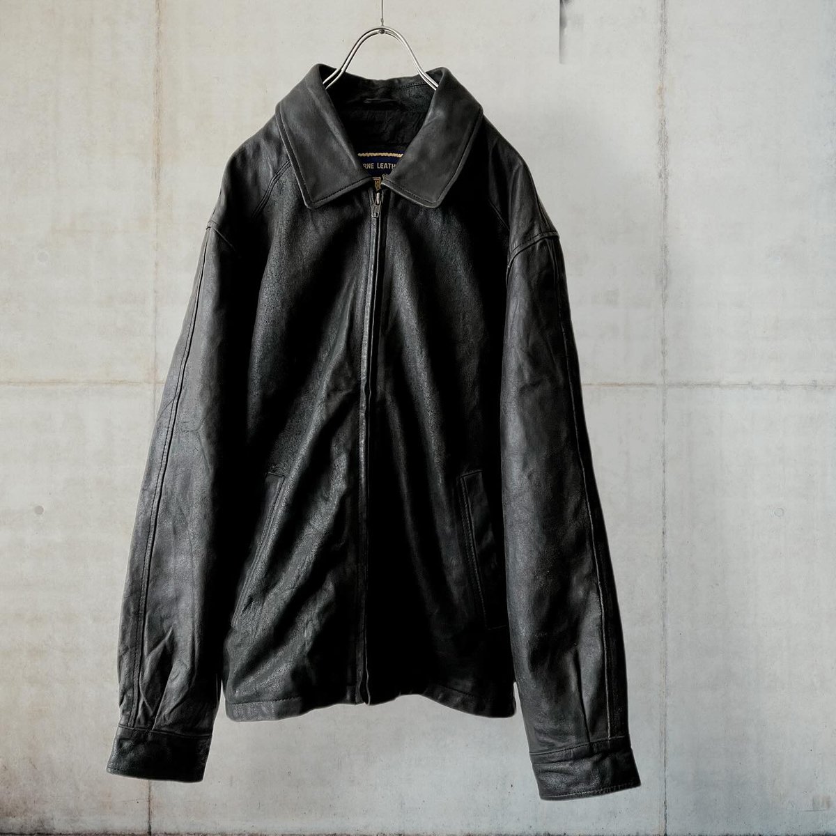 4XL✨ AIR FORCE AIRBORNE LEATHER レザー ブラウン 4XL✨ AIR FORCE AIRBORNE LEATHER レザー ブラウン