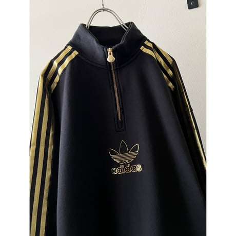 adidas originals " Super Star 50th " Half-zip Sweat Top