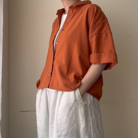 【即納品】シンプルシャツ