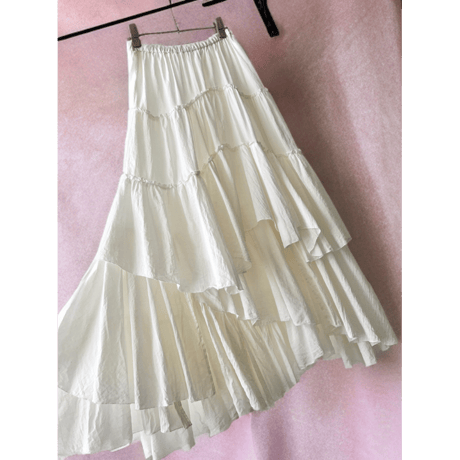 Random Tulle Long Skirt