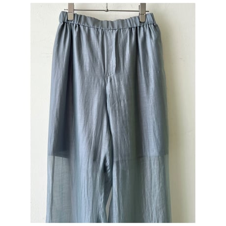 enchainement Organdy Sheer Wide Pants