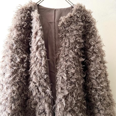 Old Poodle Fur No Collar JKT