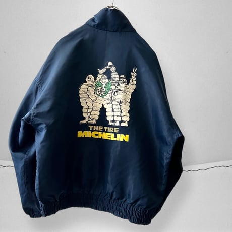 90's Michelin Back Print Nylon JKT