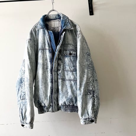 80-90's Bleach Denim Like JKT