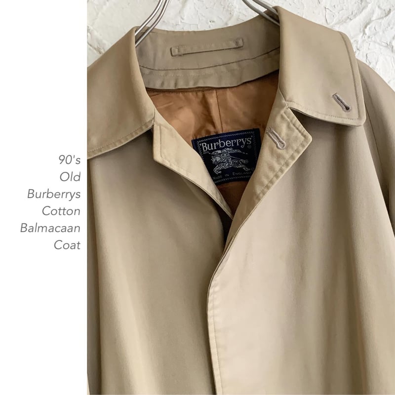 90's Old Burberrysバルマカンコート(イングランド製) | Taffee on
