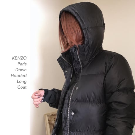 KENZO Paris Down Hooded コート