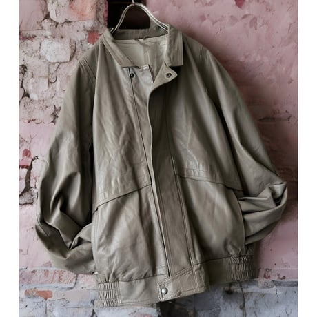 Euro Vintage Lamb Leather JKT (made in Italy)