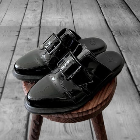 Dr.Marten's Enamel Velt Design Sabot Sandals (size:uk5 / 24cm)