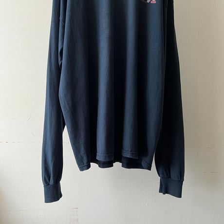 00's motorcycle Back Print Long Sleeve Tee