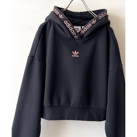 adidas originals Logo Design Short Sweat Hoodie