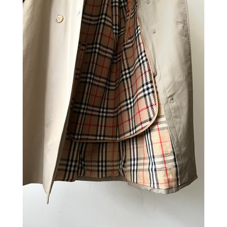 90's Burberrys' Nova Check Liner Trench Coat