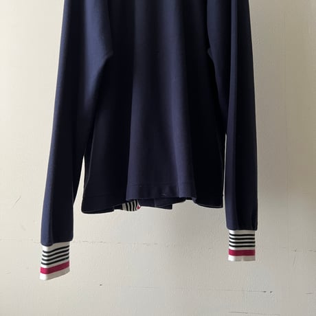 Old Stripe Design Knit Shirt