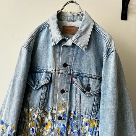 90's Levi's 70506-0214 "Painted Remake" Trucker JKT (made in USA)