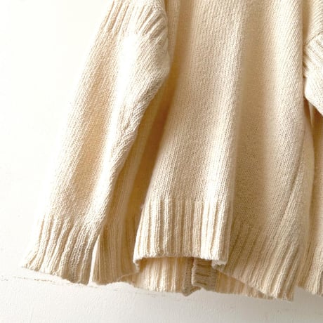 60-70's Gaeltairra Handloomed Aran Knit Cardigan (made in Ireland)