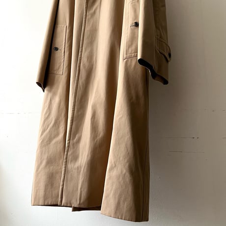 Old Burberry Wool Collar Balmacaan Coat
