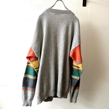 90's 3D Design Knit Sweater