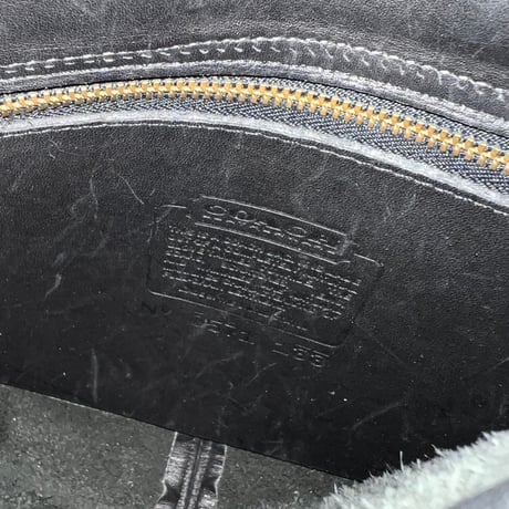90's OLD COACH Flap Shoulder Bag ( made in USA )