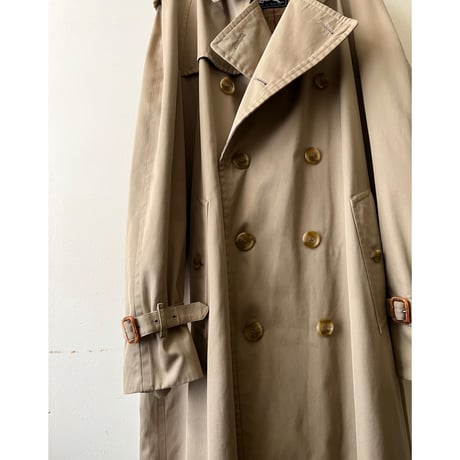 70-80's Burberrys' Long Trench Coat (made in England)