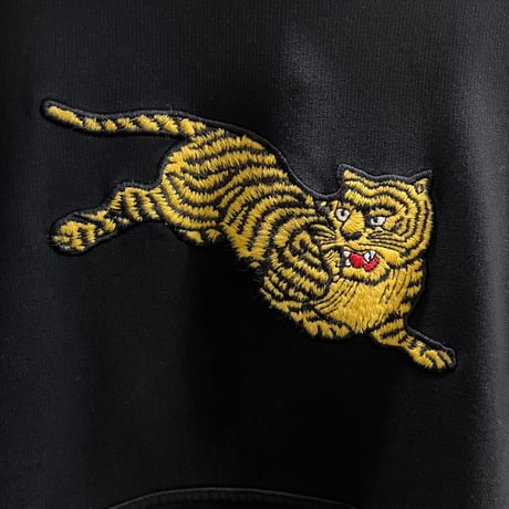 KENZO paris Embroidery Tiger Design Short Sweat Hoodie
